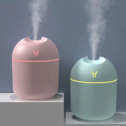 1PC Portable 250Ml Mini Cup Spray Mist Humidifier Double Wet Aroma Essential Oil Diffuser Car Usb Air Humidifier