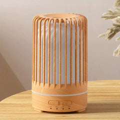 Birdcage Aromatherapy Machine, Wood Grain Bedroom, Ultrasonic Fragrance, Essential Oil, Silent Air Humidifier, Fragrance Sprayer