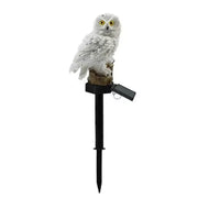 Solar Owl Garden Light Outdoor LED Lawn Lamp for Garden Decoration Waterproof Christmas Lights Outdoor Solar Lamp Post