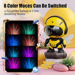 Bee Galaxy Projector,Star Projector Galaxy Night Light,Starry Nebula Ceiling LED Lamp with Timer and Remote ,Kids Room Decor