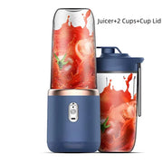 Portable Blender Bottle Electric 6 Blades Multifunction Juice Blender Fresh Juice Smoothie Blender Ice Crushcup Food Processor