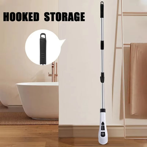 Multifunctional 9 in 1 Cordless Electric Cleaning Brush Retractable Long Handle Kitchen Car Cleaning Tool Household