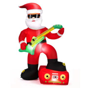 VINGLI Giant Inflatable Christmas Decorations - Lighted Outdoor Santa and Gift Boxes for Festive Cheer